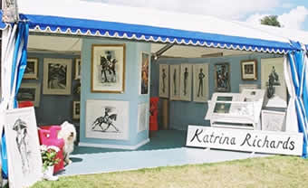 Exhibiting at Blenheim